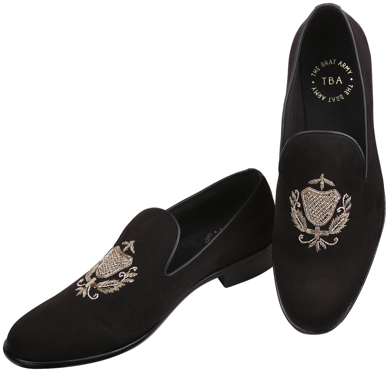 

THE BRAT ARMY Men Black Loafers - SAN LUIS BLACK 6