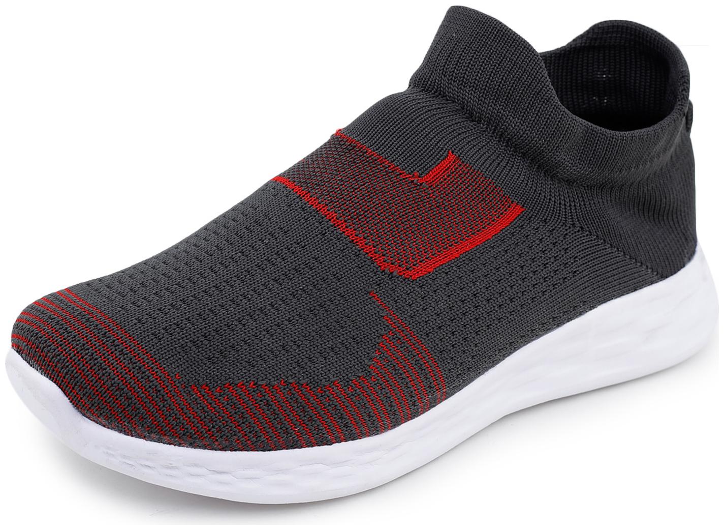 

Trase Men Running Shoes ( Grey Red )