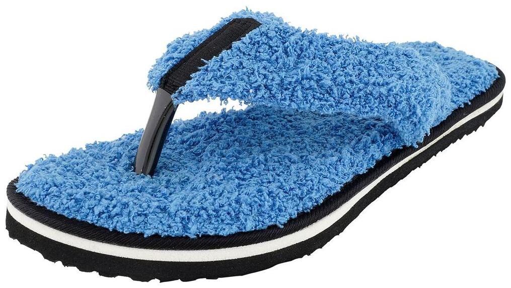 

Travelkhushi Blue Memory Foam Flip Flops - Women