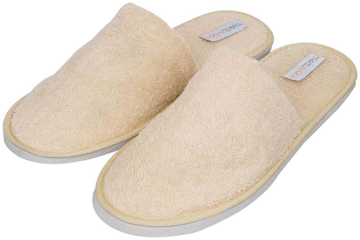 

Travelkhushi Home Slippers - Cream
