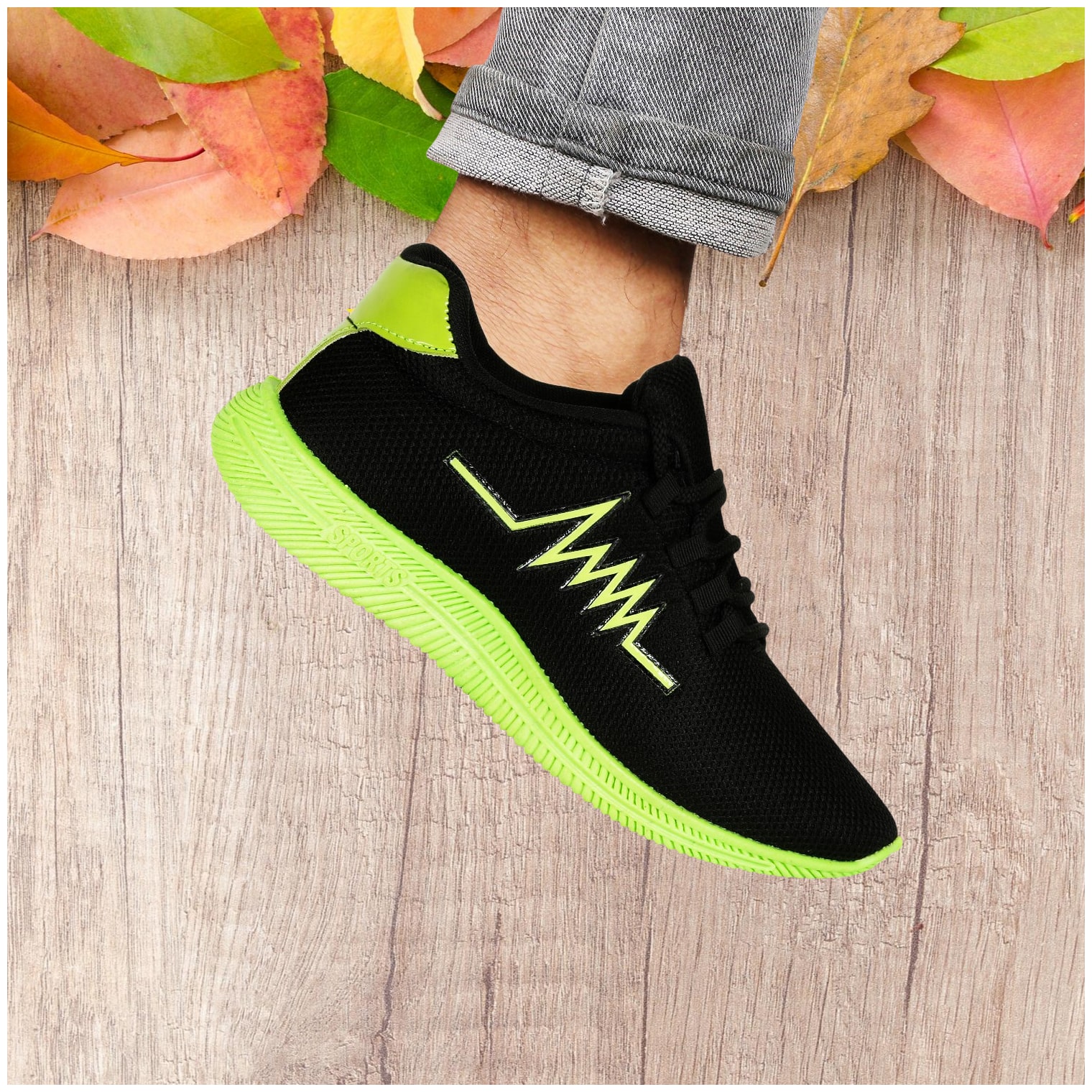 

TREADFIT Men Black Casual Shoes - TDC0077