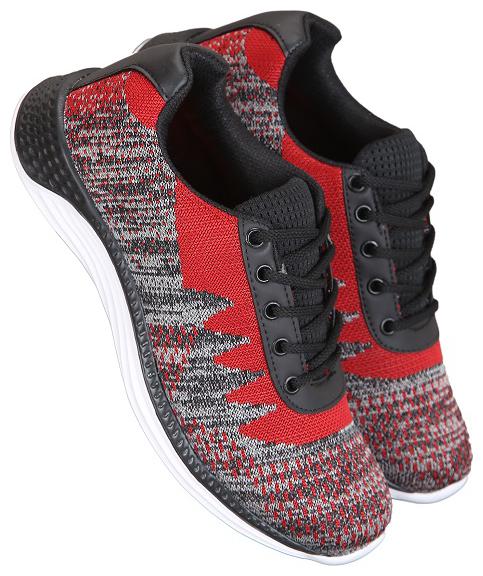 

TREADFIT Men Walking Shoes ( Red Black )
