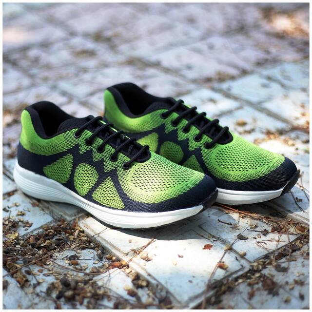 Trendigo Classic Sneakers For Men ( Green )