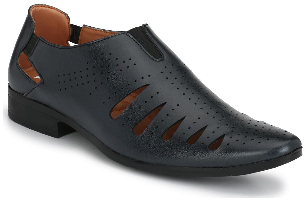 

Trendigo Synthetic Leather Blue Sandals