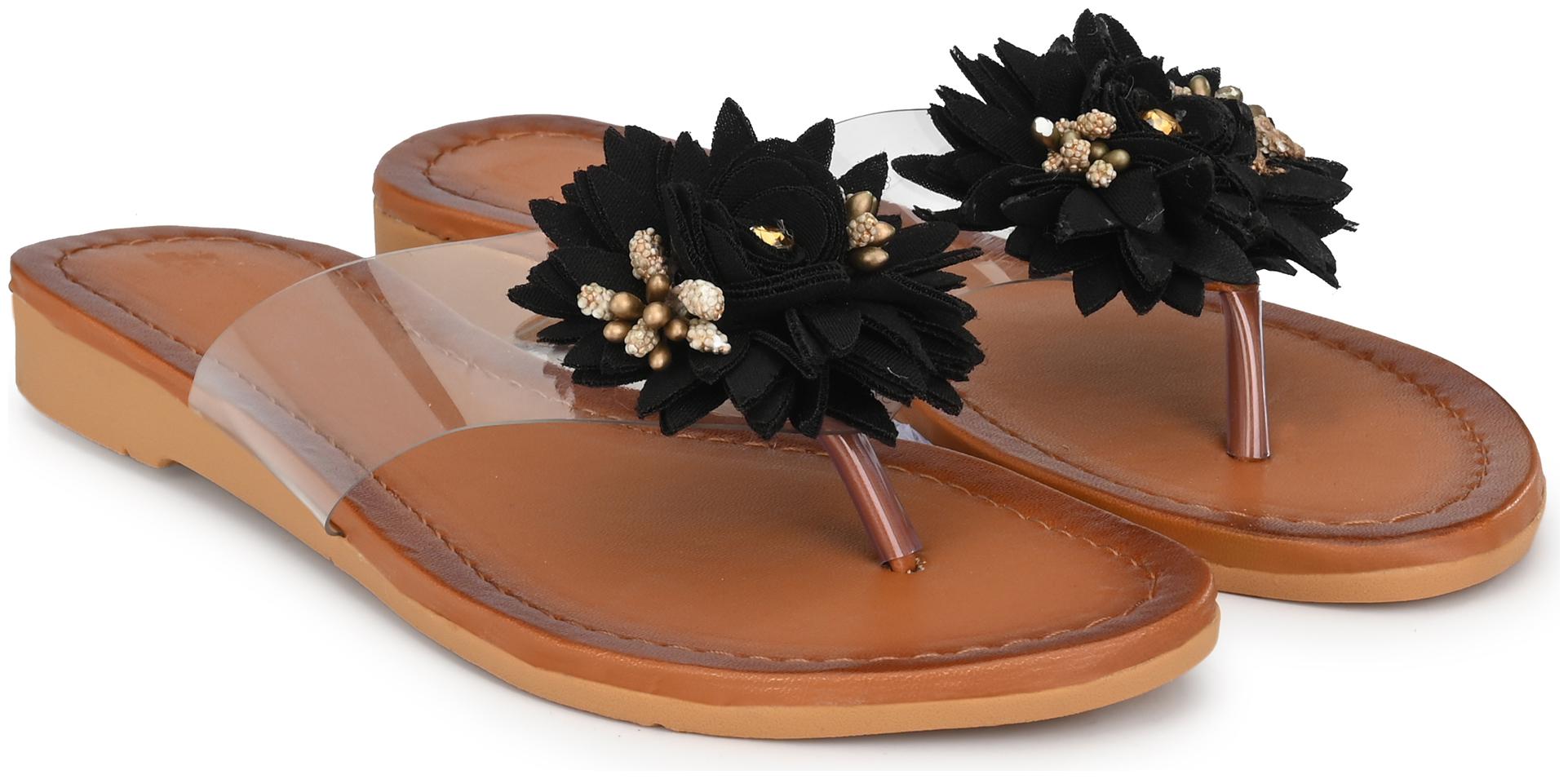 

Trendigo Women Black Sandals