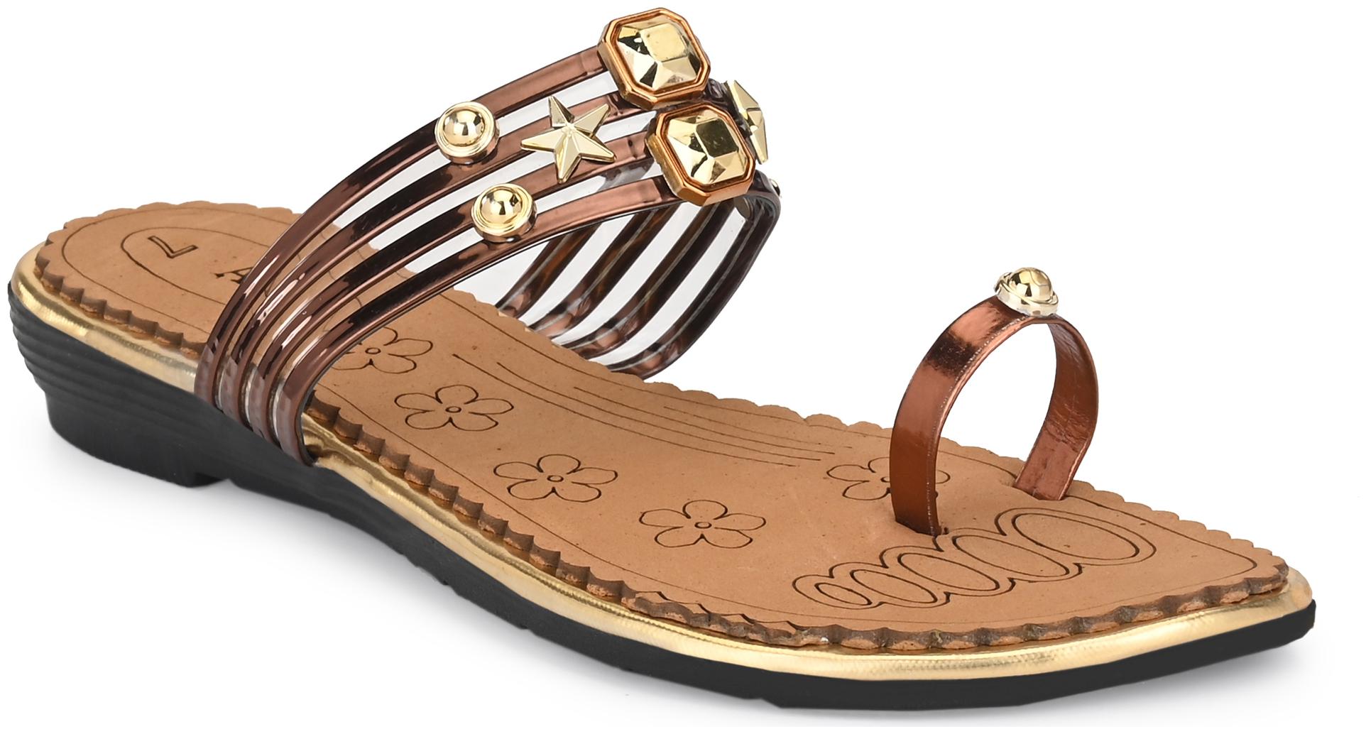 

Trendigo Women Brown Sandals
