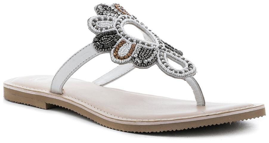 

Trends Trades Women White One Toe Flats
