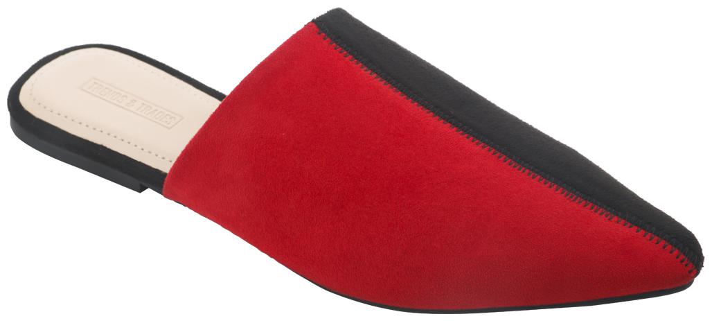 

Trends Trades Women Red Mules