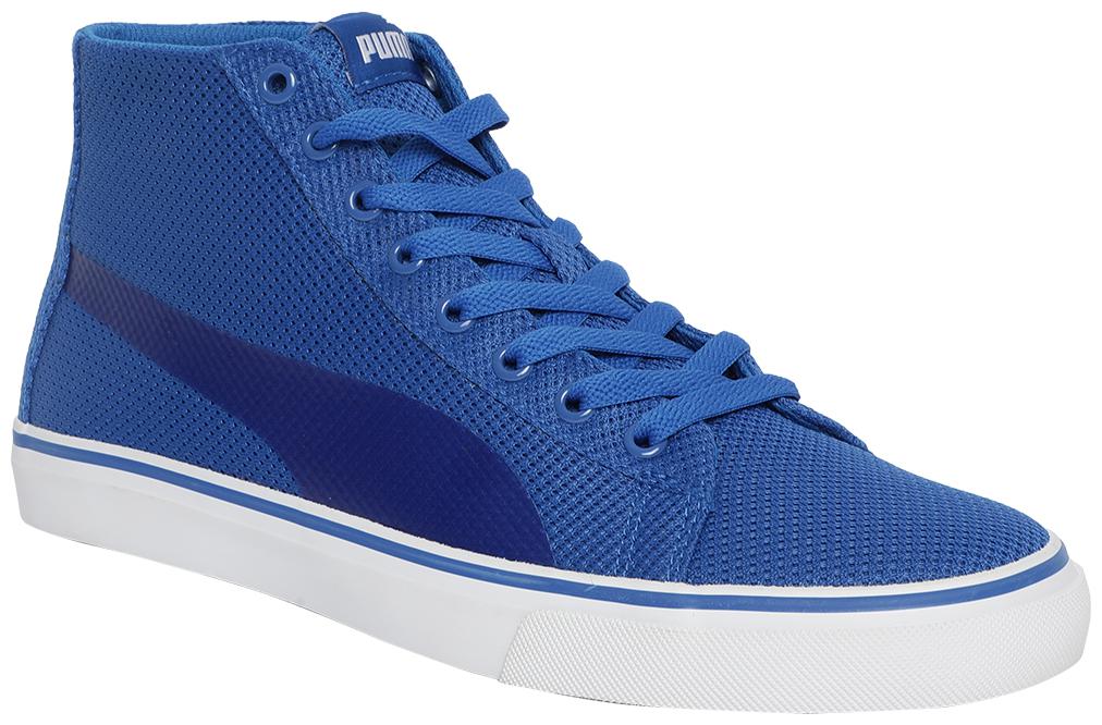 

Puma Troop Mid Knit IDP Men Blue Sneakers