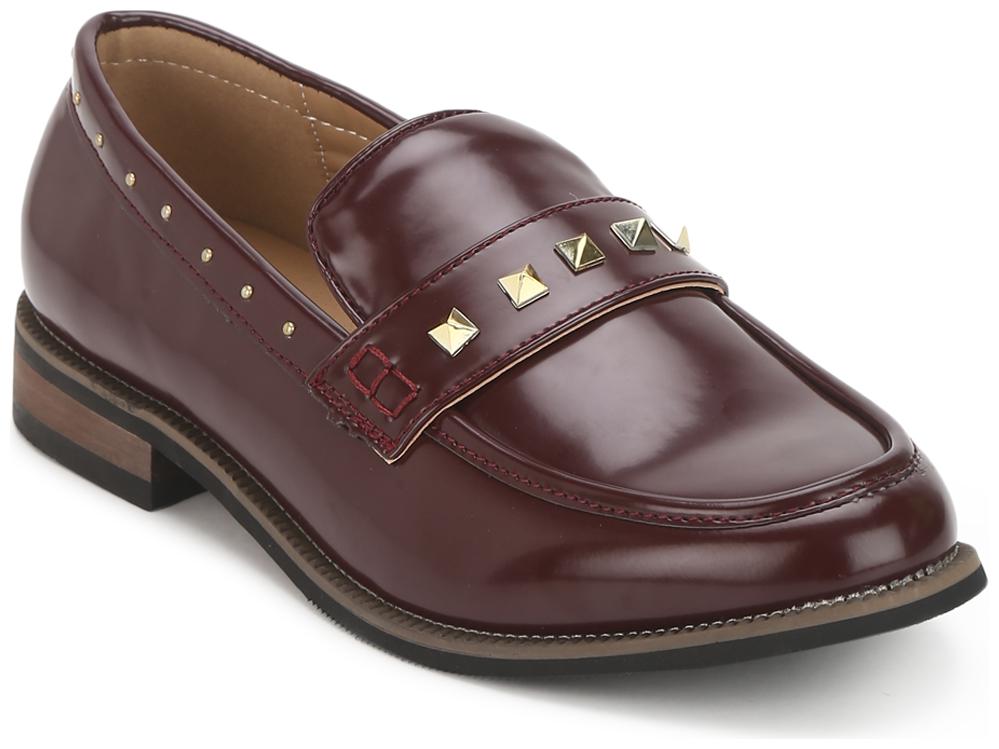 

Truffle Collection Men PU Moccasin Red