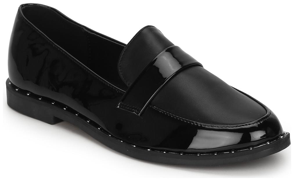 

Truffle Collection Black Pu Loafer