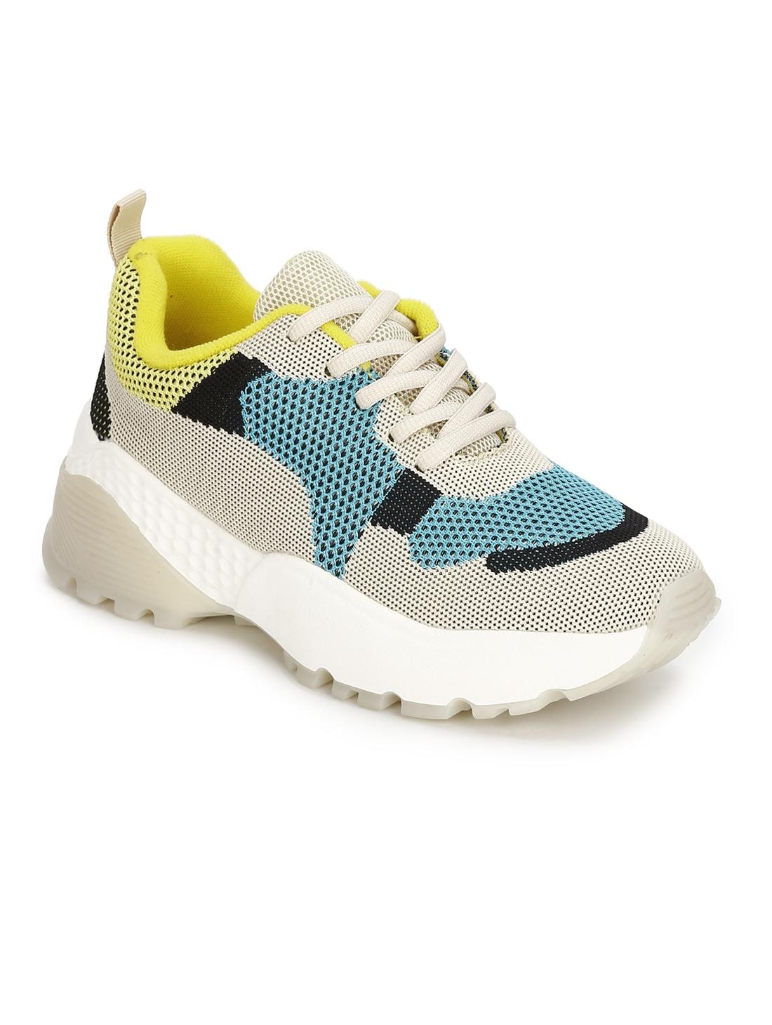 

Truffle Collection Multi-Color Cleated Bottom Lace-Up Sneakers