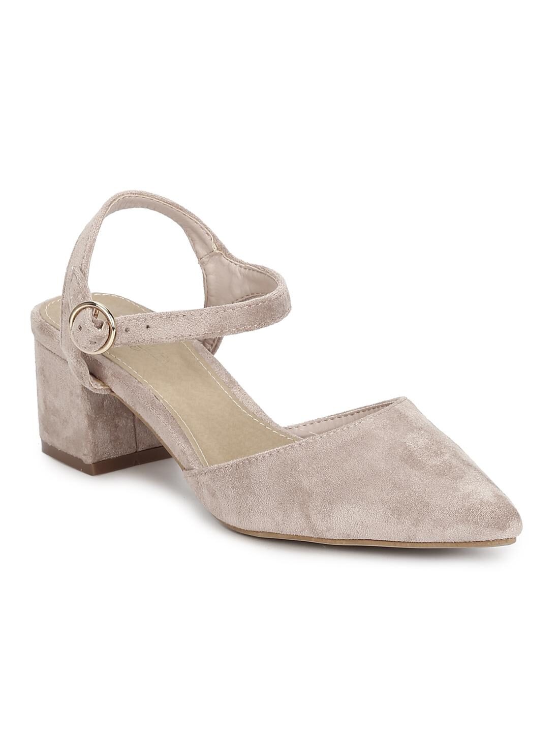 

Truffle Collection Pink Micro Block Heels
