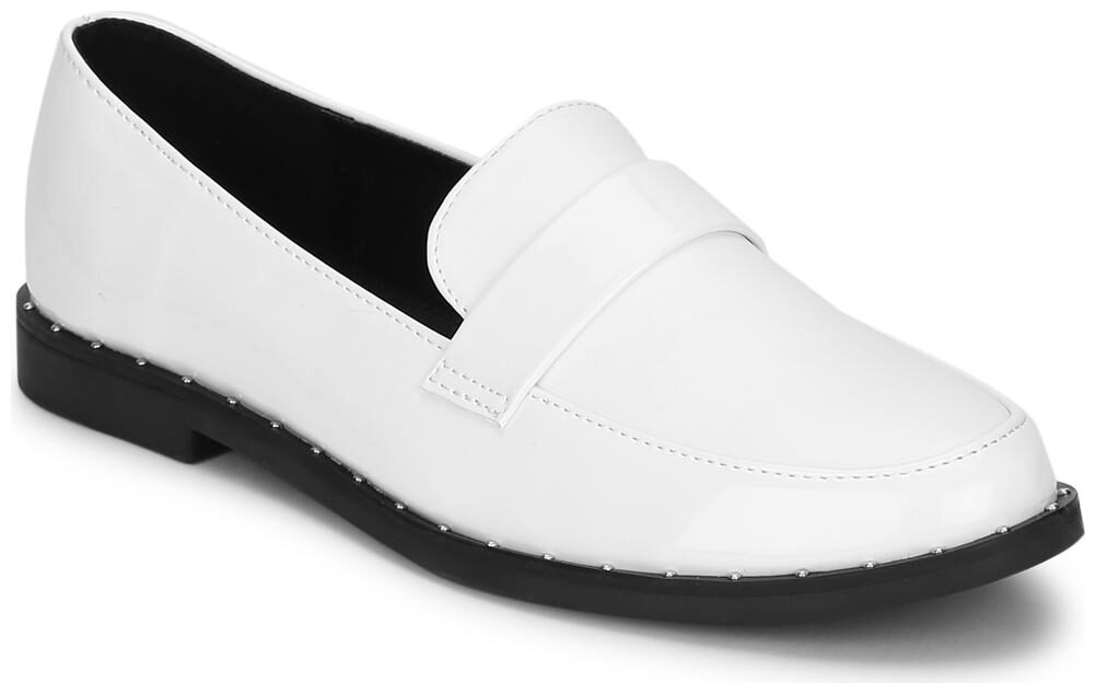 

Truffle Collection White Pu Loafer