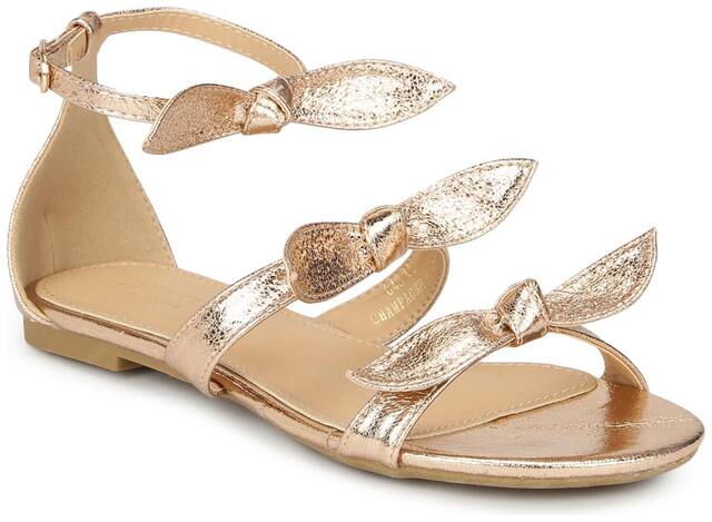 Truffle Collection Sandals For Women ( Gold )