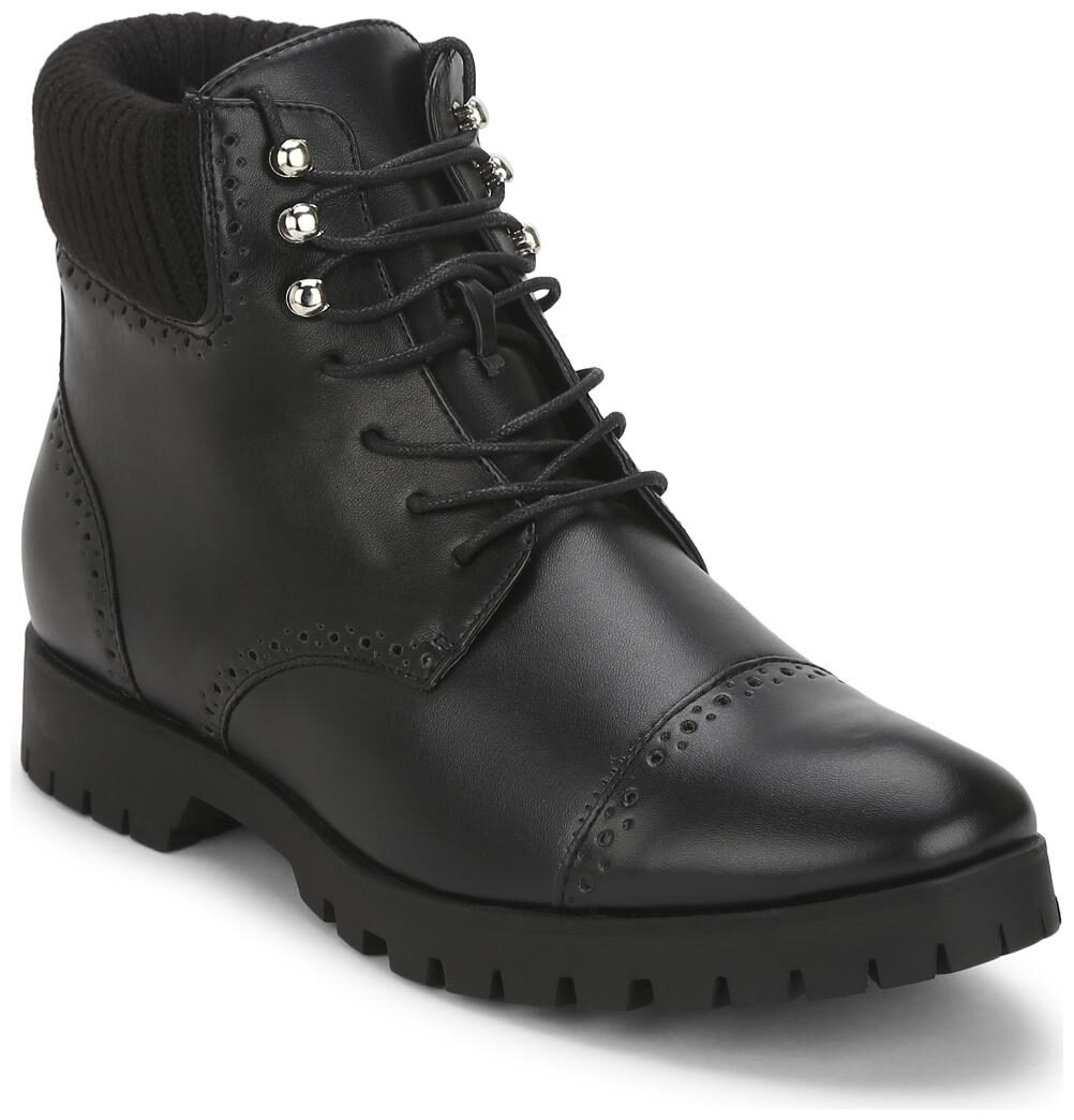 

Truffle Collection Men PU Ankle Black