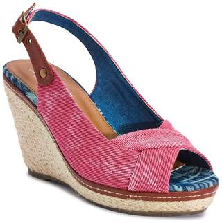 Truffle Collection Pink Wedges