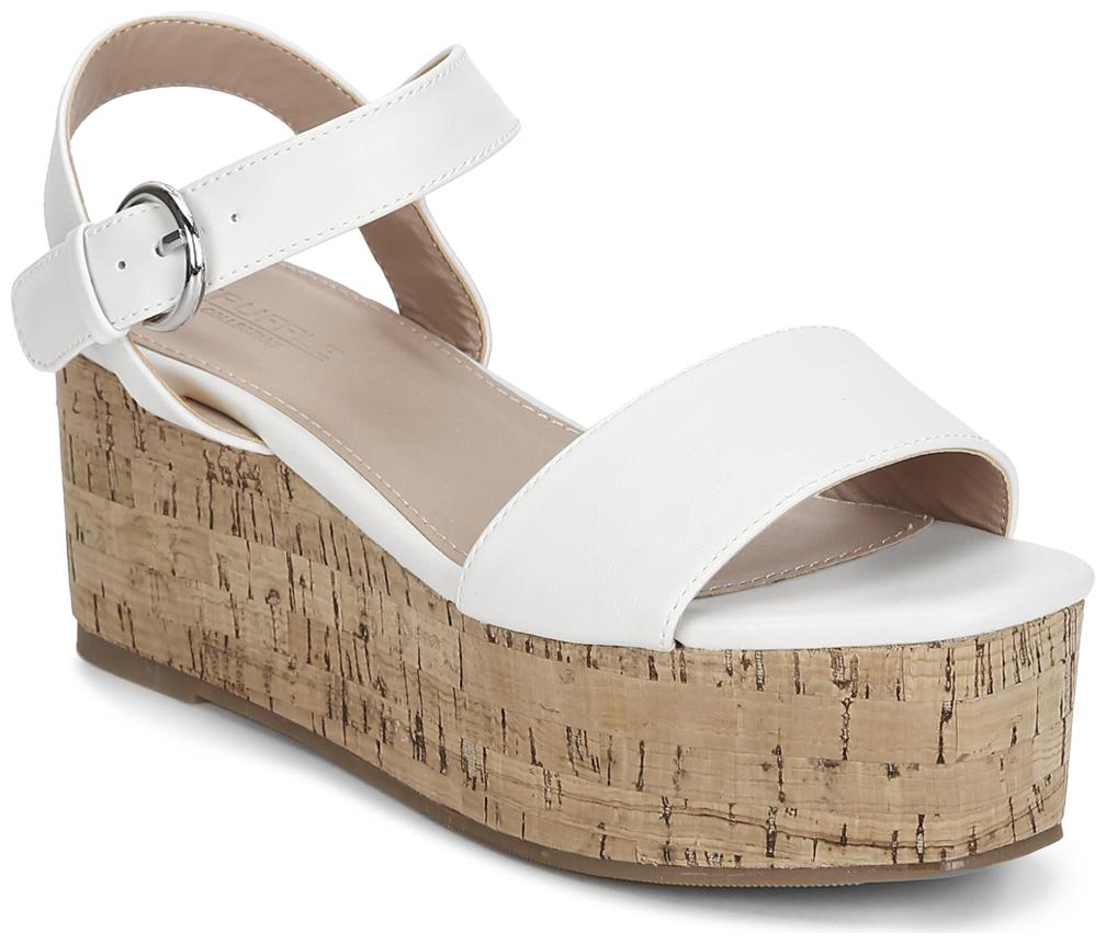

Truffle Collection White Pu Platform Heels