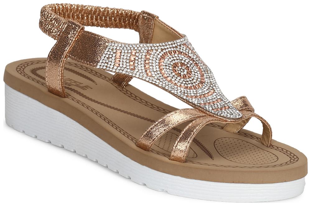 

Truffle Collection Women Synthetic Embellished Casual Heels