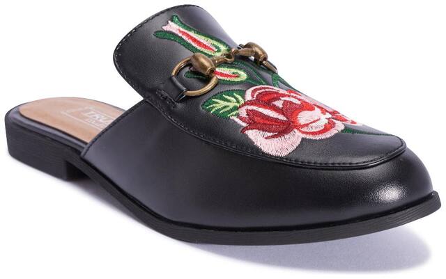 Truffle Collection Mules For Women ( Black )