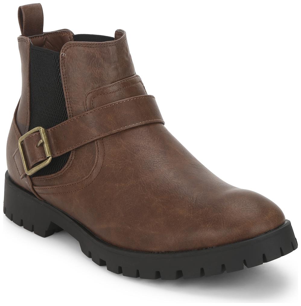 

Truffle Collection Men Brown Chelsea Boots - CHAD55