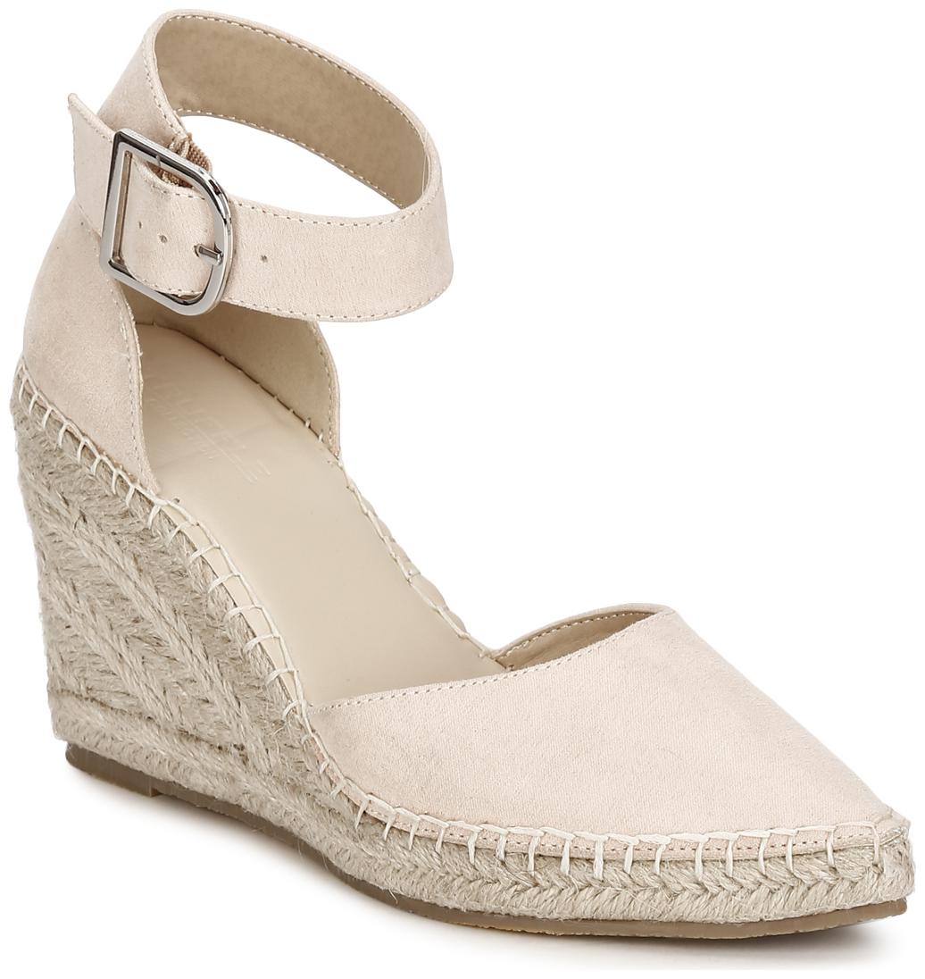 

Truffle Collection Beige Micro Covered Jute Wedges