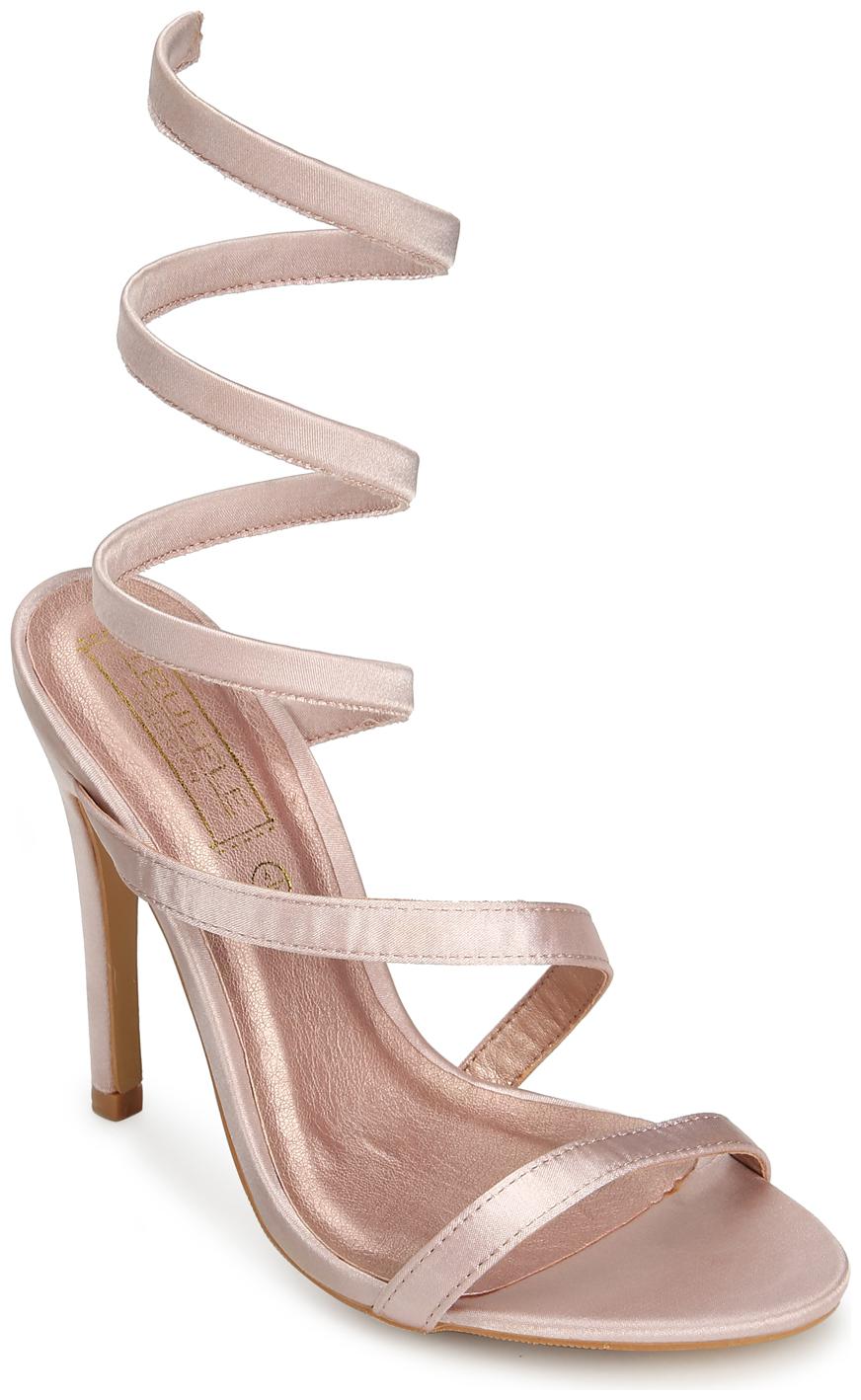 

Truffle Collection Women Beige Heeled Sandals