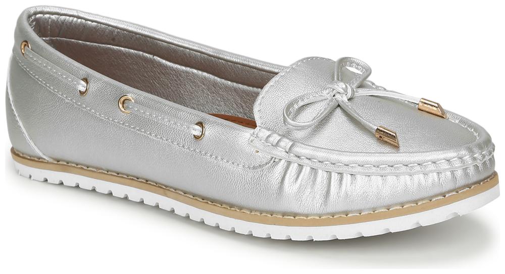 

Truffle Collection Silver PU Flat Belly Shoes