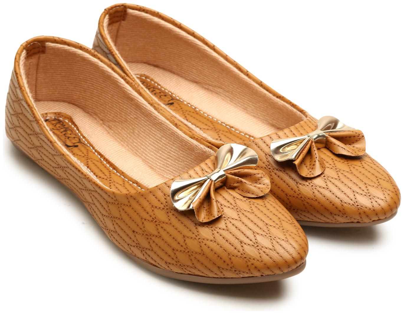 

tryfeet Women s Tan Pointed Bellies