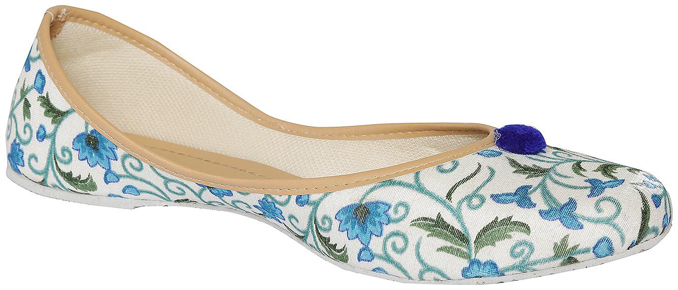 

Tryfeet Women Blue Mojaris