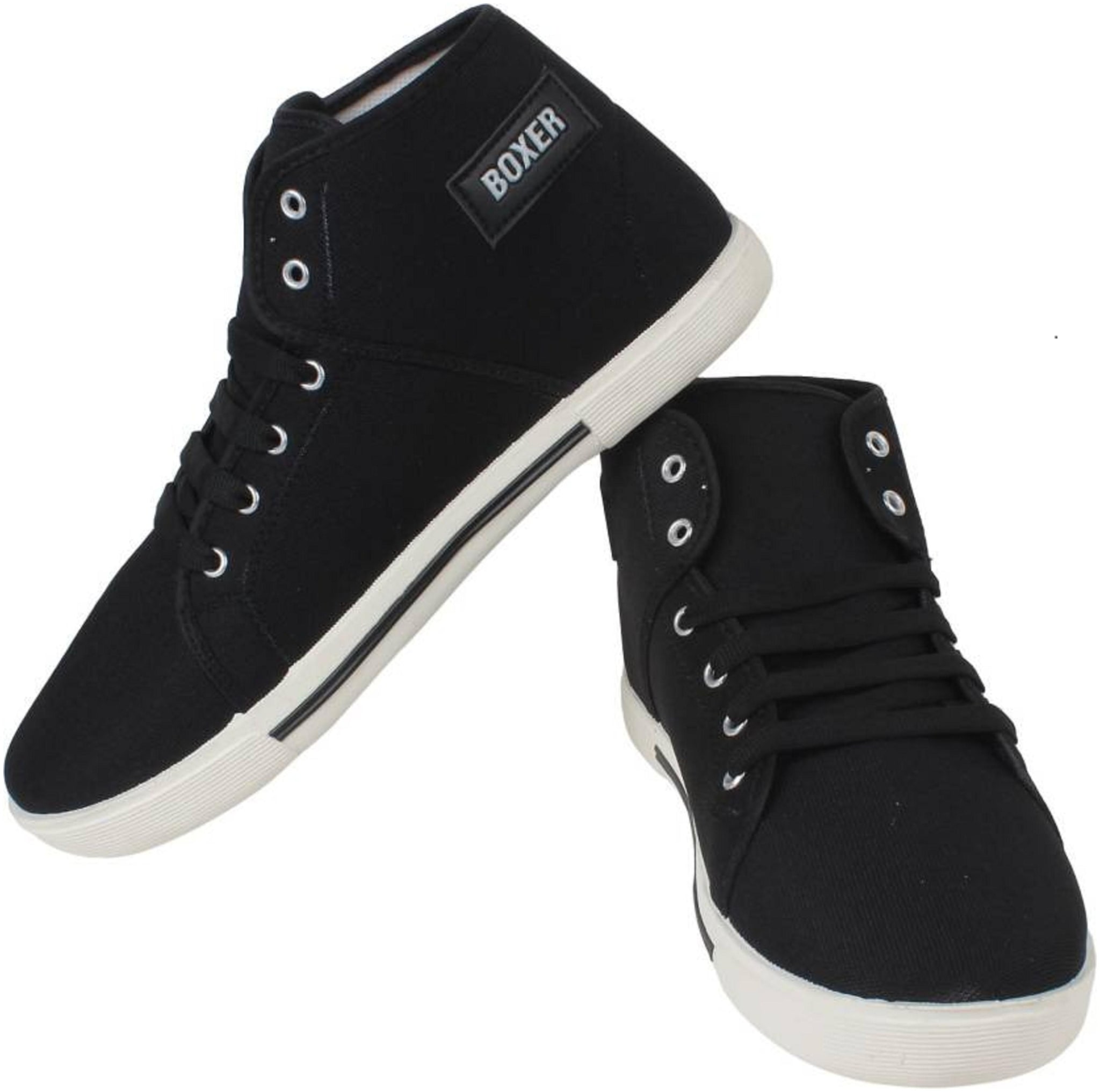 

Tryviz Men Black Sneakers