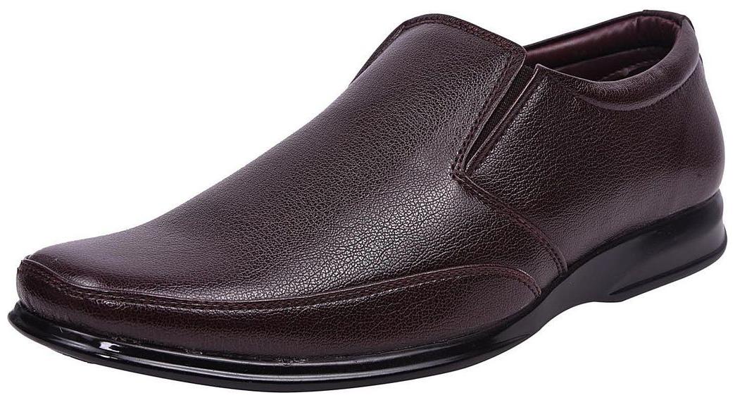 

Twin Men Brown Slip-On Formal Shoes
