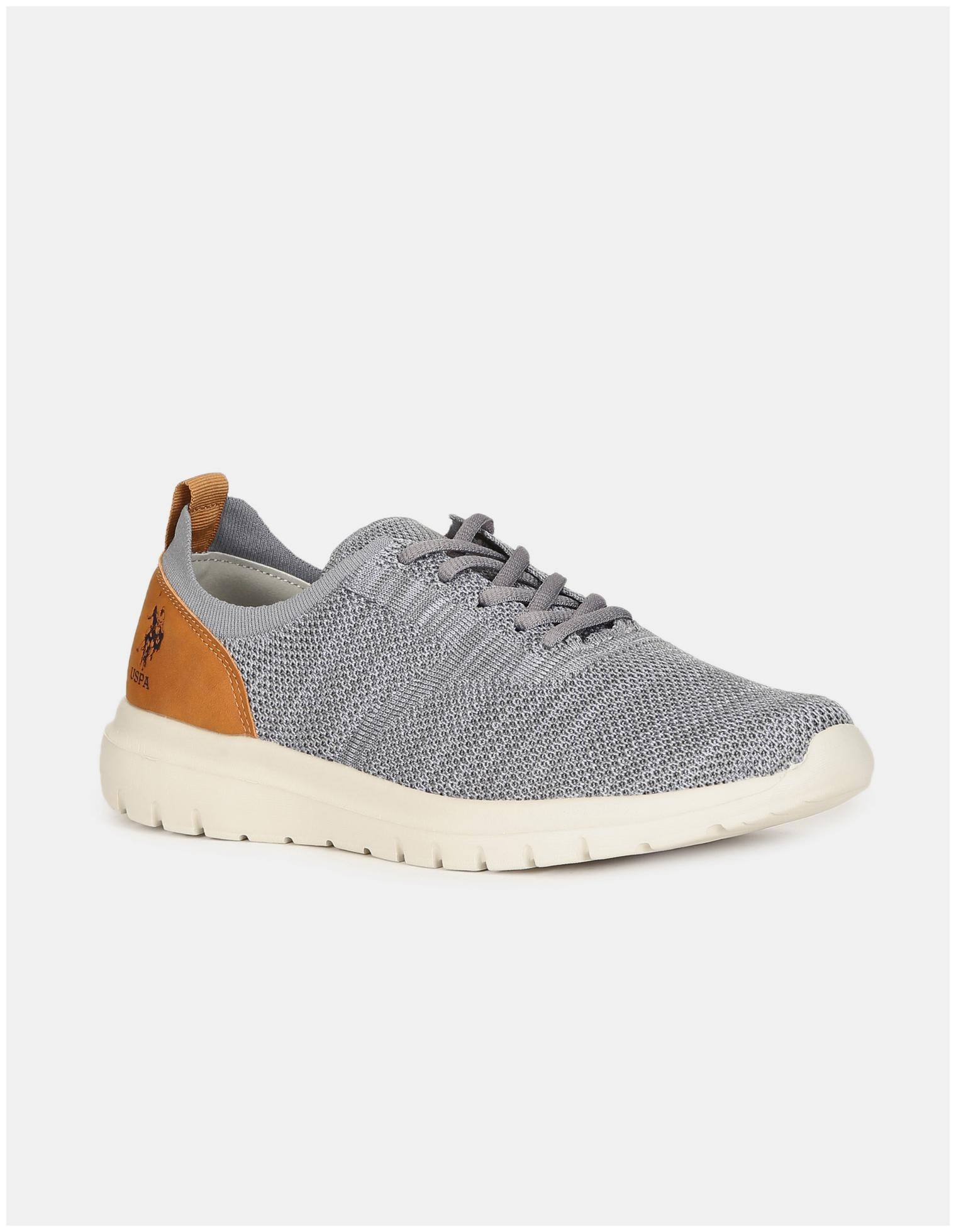 

U S Polo Assn Men Grey Classic Sneakers - 2532024707
