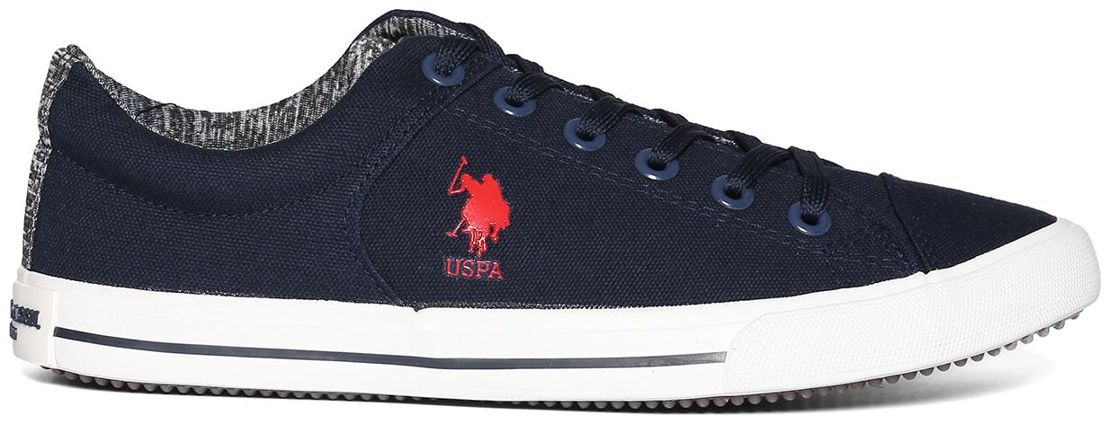 

U S Polo Assn Men Blue Classic Sneakers - 6cfml10bbzh