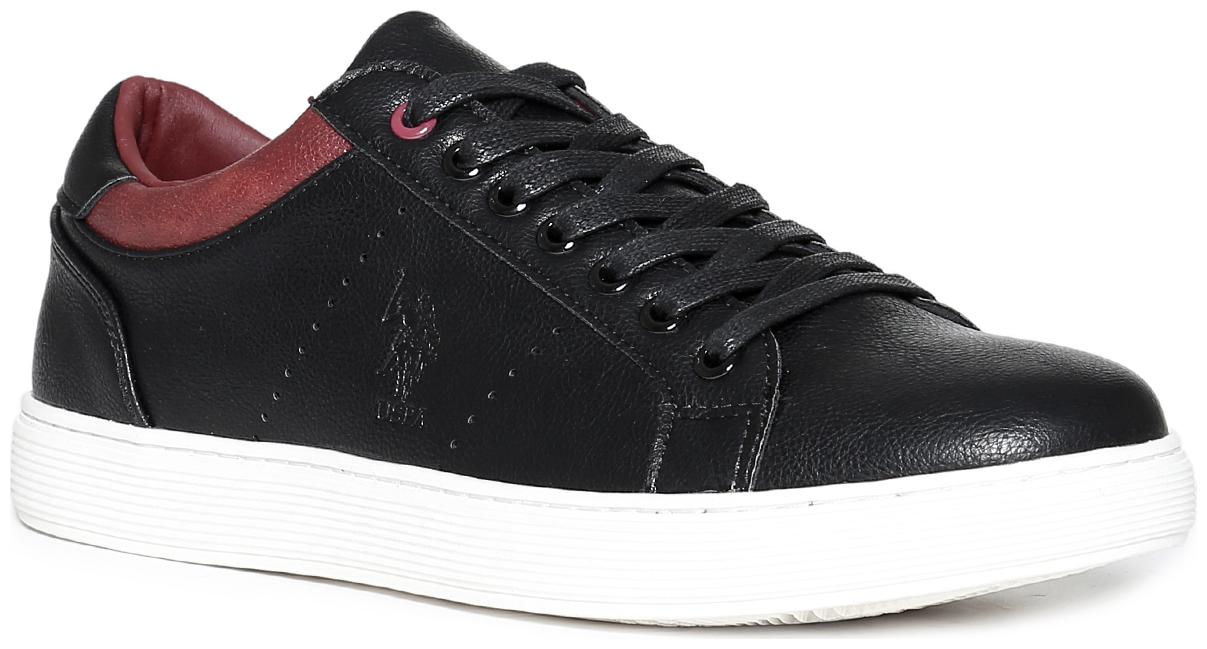 

U S Polo Assn Men Black Classic Sneakers - 2531910505