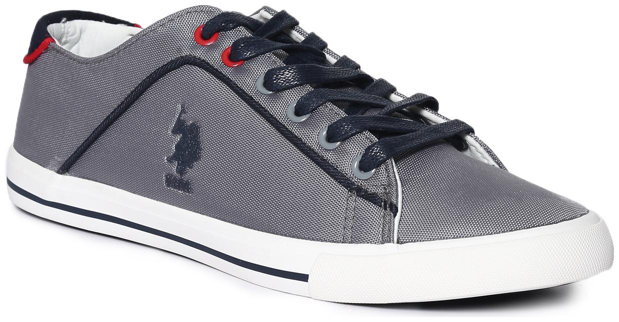 

U S Polo Assn Men Grey Classic Sneakers - 2531918202