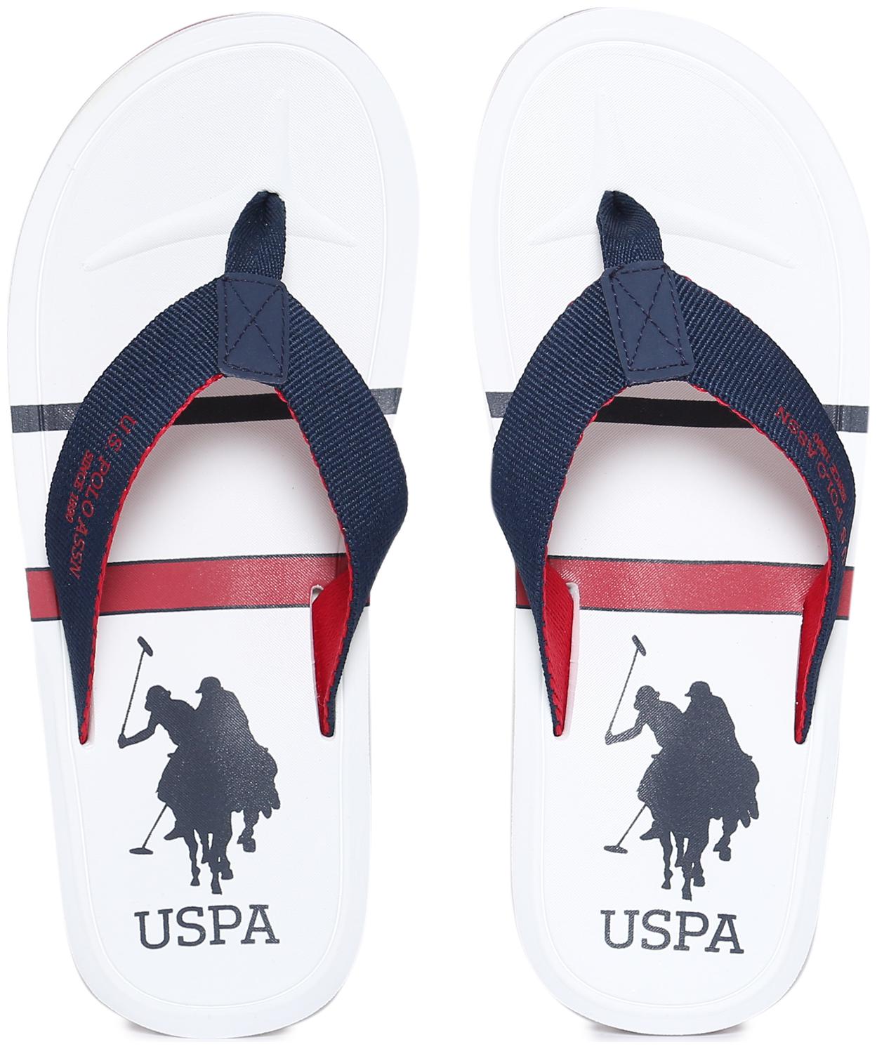 

U S Polo Assn Men Blue Flip-Flops - 1 Pair