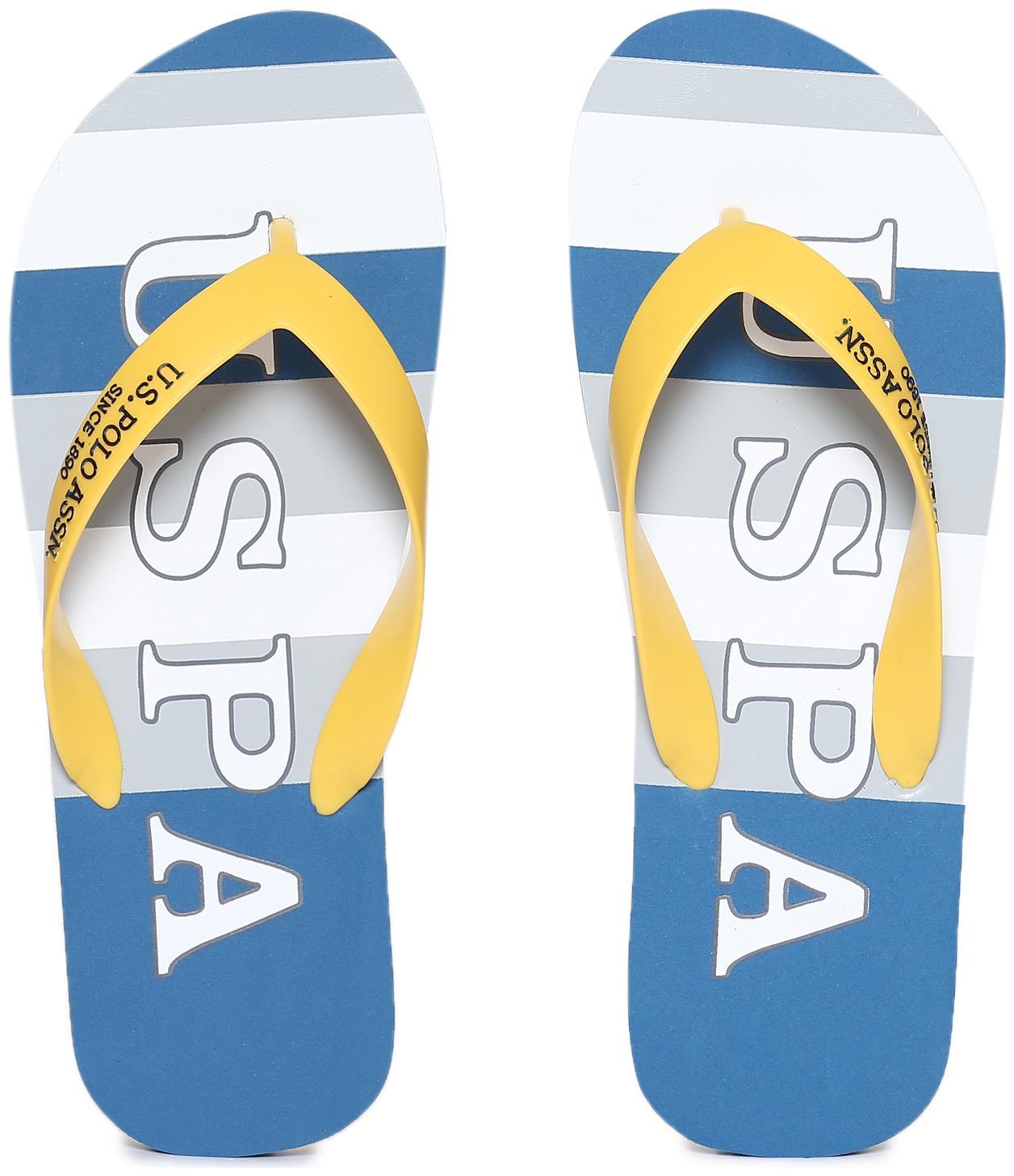 

U S Polo Assn Men Yellow Flip-Flops - 1 Pair