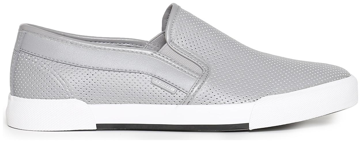

U S Polo Assn Contrast Sole Perforated Slip-On Shoes