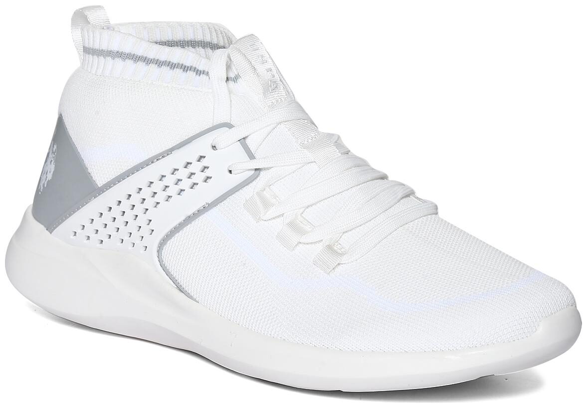 

U S Polo Assn Men Running Shoes ( White )