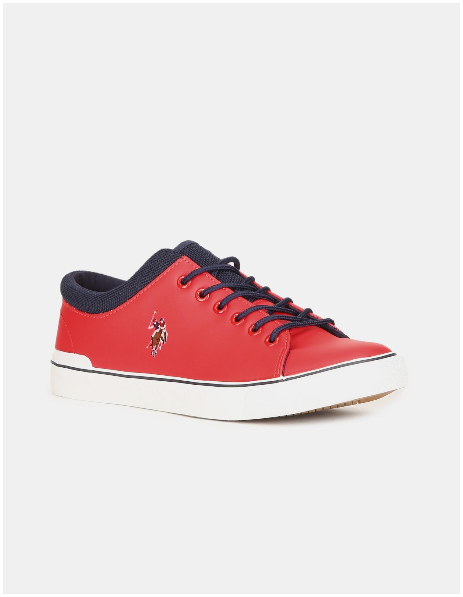 

U S Polo Assn Men Red Classic Sneakers - 2532007643