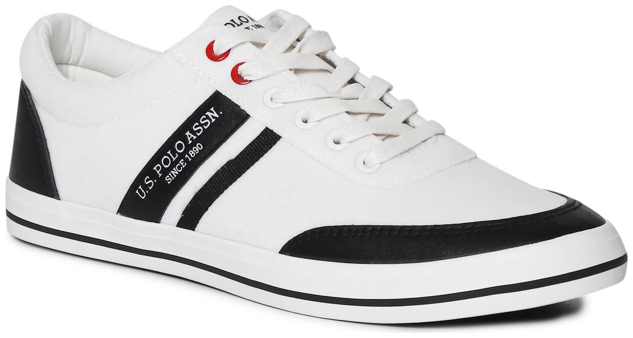 

U S Polo Assn Men White Classic Sneakers - 2531918612