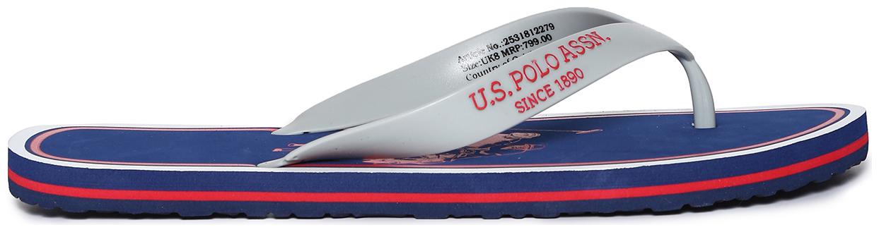 

U S Polo Assn Men Blue Flip-Flops - 1 Pair