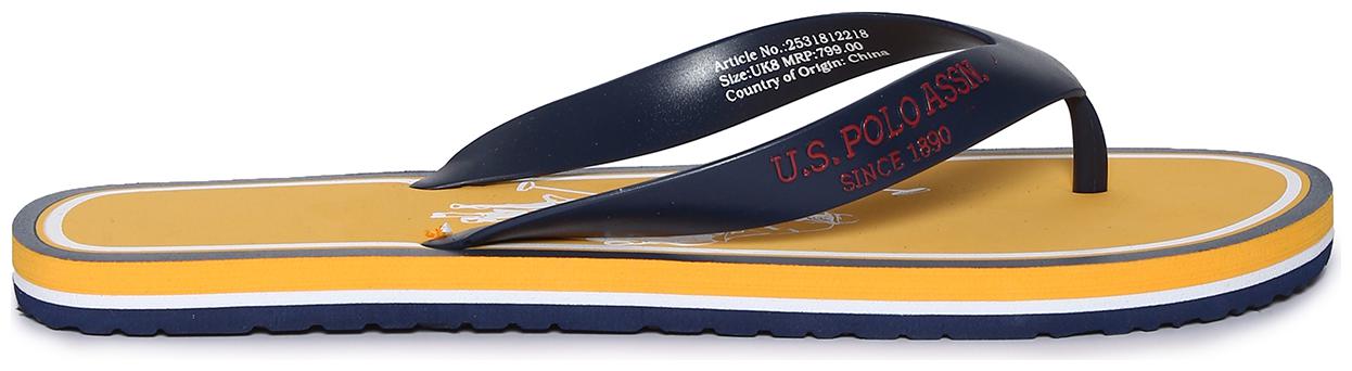 

U S Polo Assn Men Yellow Flip-Flops - 1 Pair