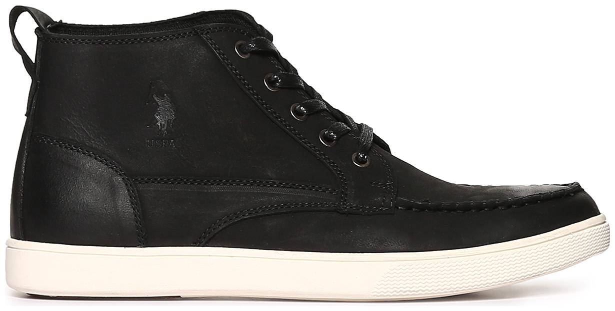 

U S Polo Assn Men Black Classic Sneakers - J44qstg2ewc