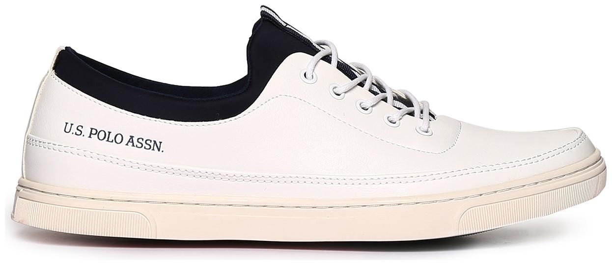 

U S Polo Assn Men White Sneakers