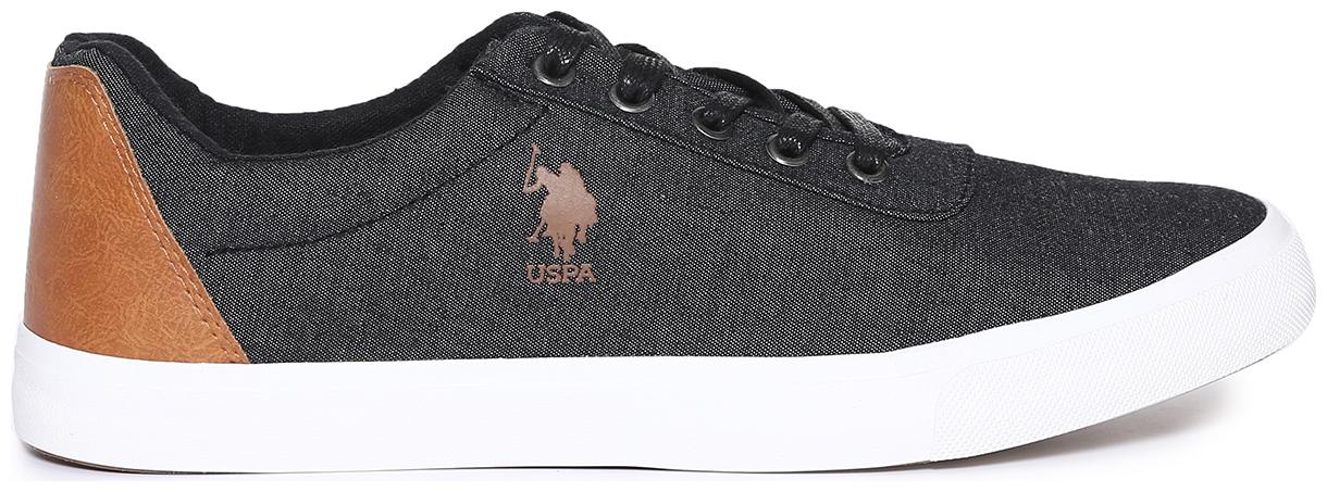 

U S Polo Assn Men Grey Sneakers