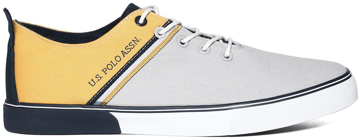 

U S Polo Assn Men Yellow Sneakers