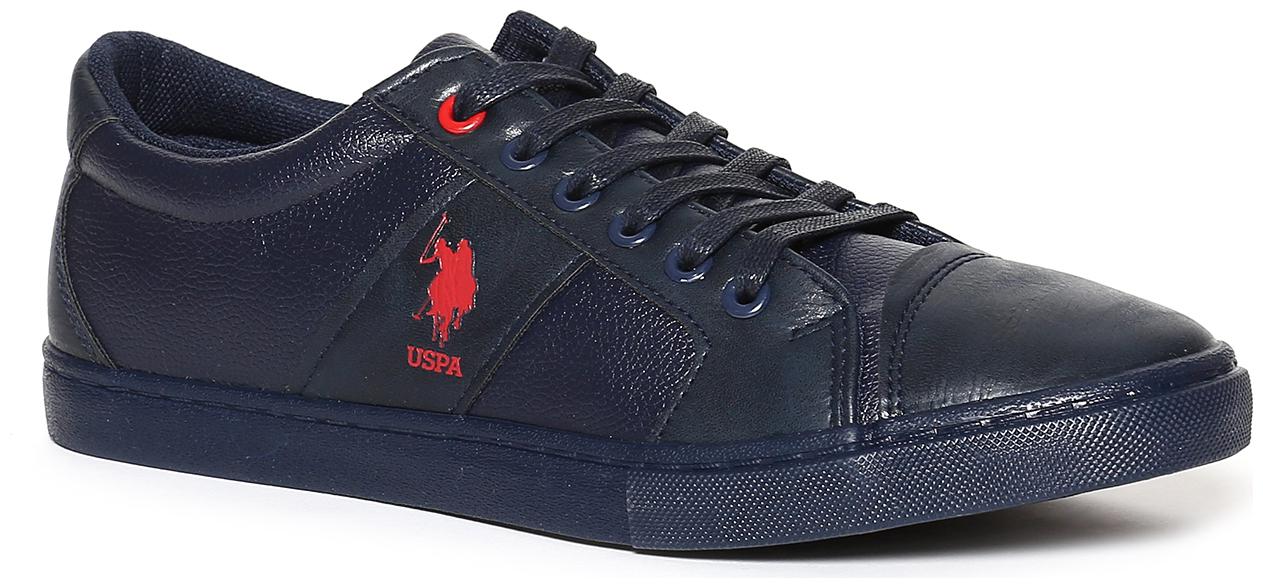 

U S Polo Assn Men Blue Classic Sneakers - 2531914479