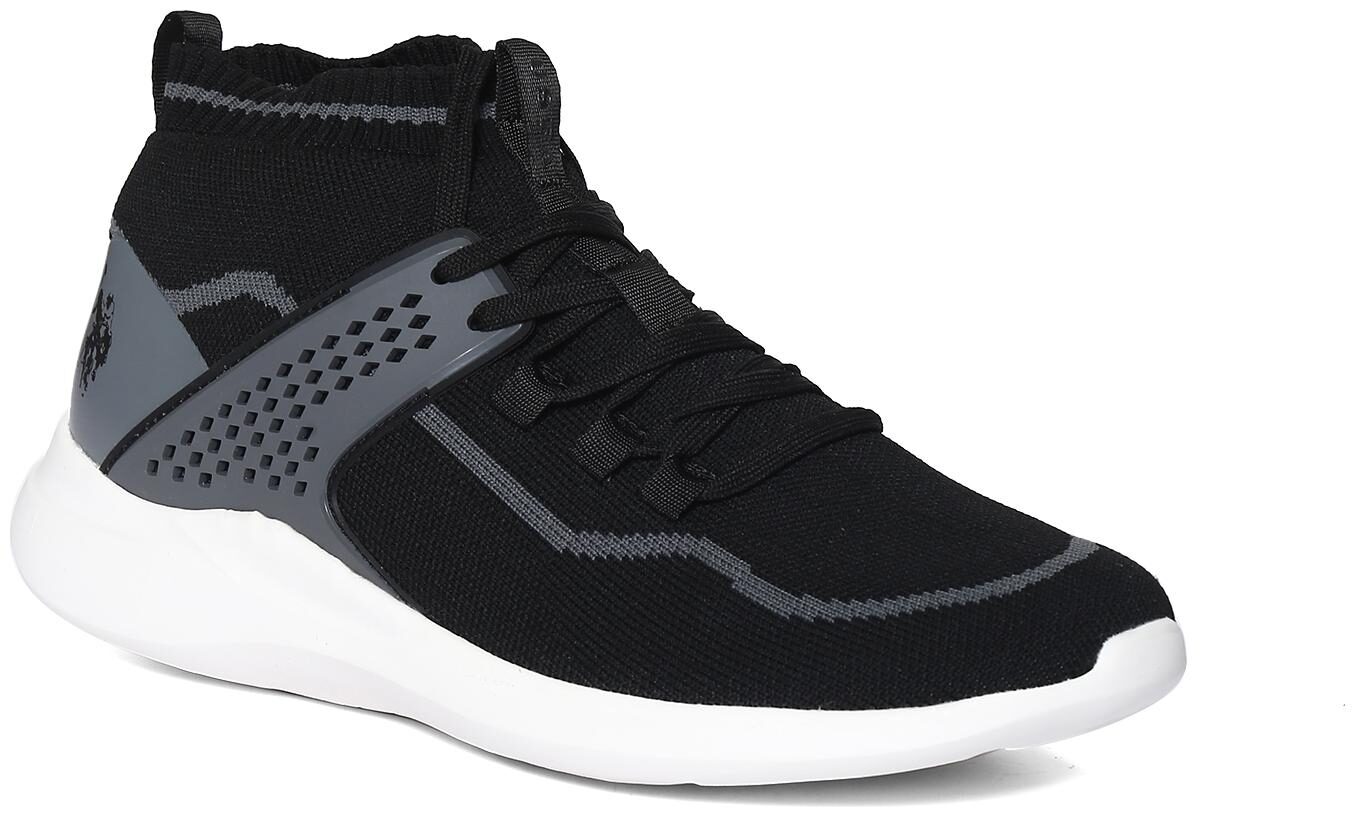 

U S Polo Assn Men Running Shoes ( Black )